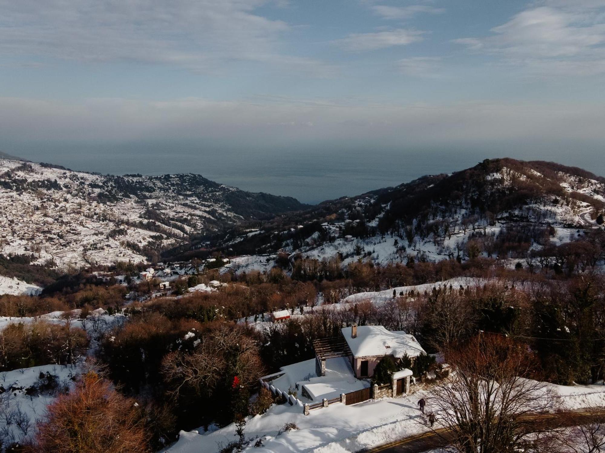 A Dream Deferred Villa Pelion Kissos  Exteriör bild